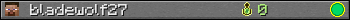 bladewolf27 userbar 350x20