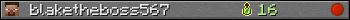blaketheboss567 userbar 350x20