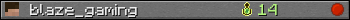 blaze_gaming userbar 350x20