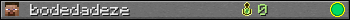 bodedadeze userbar 350x20