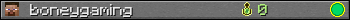 boneygaming userbar 350x20