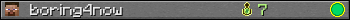 boring4now userbar 350x20