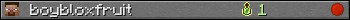 Юзербар 350x20 для boybloxfruit