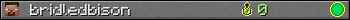 bridledbison userbar 350x20