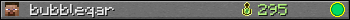 bubbleqar userbar 350x20