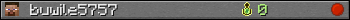 buwile5757 userbar 350x20
