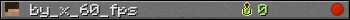 Benutzerleisten 350x20 für by_x_60_fps