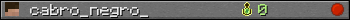 cabro_negro_ userbar 350x20