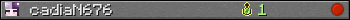 cadiaN676 userbar 350x20