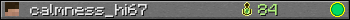 calmness_hi67 userbar 350x20