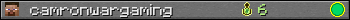 camronwargaming userbar 350x20