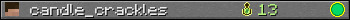 candle_crackles userbar 350x20