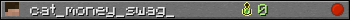 cat_money_swag_ userbar 350x20