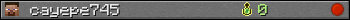 cayepe745 userbar 350x20