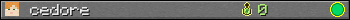 cedore userbar 350x20