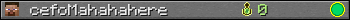 cefoMahahahere userbar 350x20