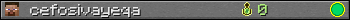 cefosivayeqa userbar 350x20