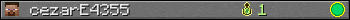 cezarE4355 userbar 350x20