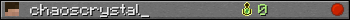 chaoscrystal_ userbar 350x20