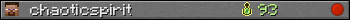 chaoticspirit userbar 350x20