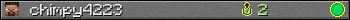 chimpy4223 userbar 350x20