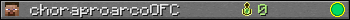 choraproarcoOFC userbar 350x20