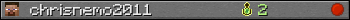 chrisnemo2011 userbar 350x20