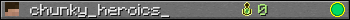 chunky_heroics_ userbar 350x20