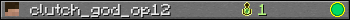 clutch_god_op12 userbar 350x20