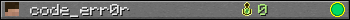 code_err0r userbar 350x20