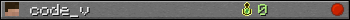 Benutzerleisten 350x20 für code_v