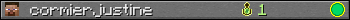 cormierjustine userbar 350x20