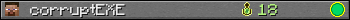 corruptEXE userbar 350x20