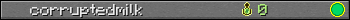 corruptedmilk userbar 350x20