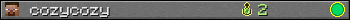 cozycozy userbar 350x20