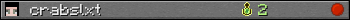 crabslxt userbar 350x20