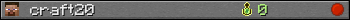 Юзербар 350x20 для craft20