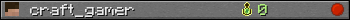 craft_gamer userbar 350x20