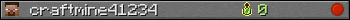 Юзербар 350x20 для craftmine41234