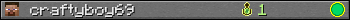 craftyboy69 userbar 350x20