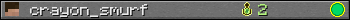 crayon_smurf userbar 350x20