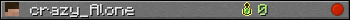 crazy_Alone userbar 350x20