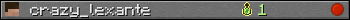 crazy_lexante userbar 350x20