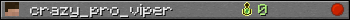 crazy_pro_viper userbar 350x20