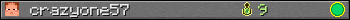 crazyone57 userbar 350x20