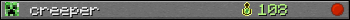 creeper userbar 350x20