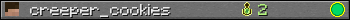 creeper_cookies userbar 350x20