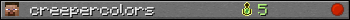 creepercolors userbar 350x20