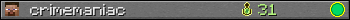 crimemaniac userbar 350x20