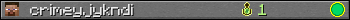 crimeyjykndi userbar 350x20